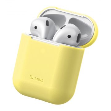 Baseus silikonisuoja AirPods yellow