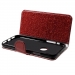 Luurinetti Apple iPhone X/Xs Glitter-laukku red