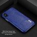 IMAK Apple iPhone X/Xs Crocodile-kuori blue