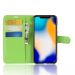 Luurinetti Flip Wallet iPhone Xs Max green