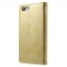 Goospery iPhone 5/5S/SE Blue Moon Flip gold