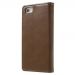 Goospery iPhone 5/5S/SE Blue Moon Flip brown