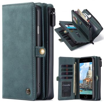 CaseMe 2in1 lompakko 11 card iPhone 7/8/SE Green
