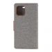 Goospery Canvas-laukku iPhone 12 Mini grey