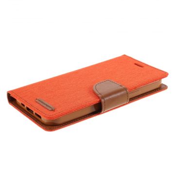 Goospery Canvas-laukku iPhone 12 Mini orange