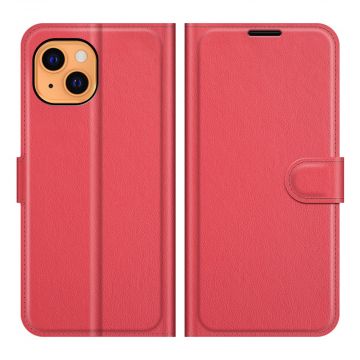 LN Flip Wallet iPhone 13 Mini red