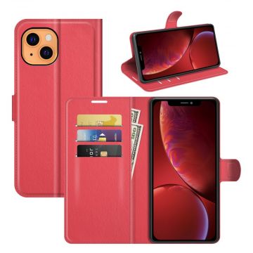 LN Flip Wallet iPhone 13 Mini red