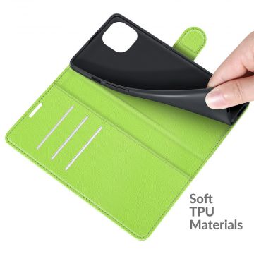 LN Flip Wallet iPhone 13 Mini green