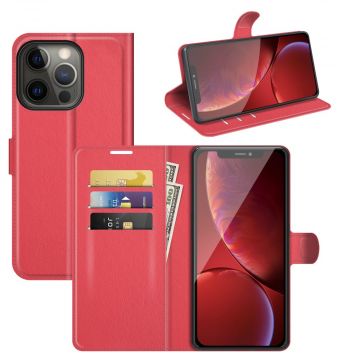 LN Flip Wallet iPhone 13 Pro red