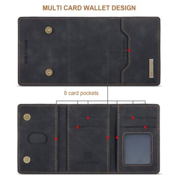DG. MING suojakuori + lompakko iPhone 13 Pro black