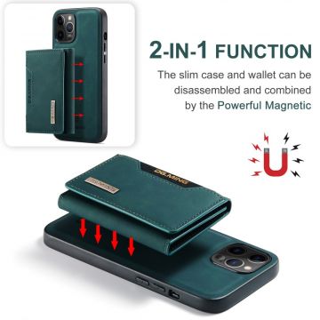 DG. MING suojakuori + lompakko iPhone 13 Pro green
