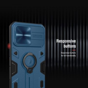 Nillkin CamShield Armor iPhone 13 Pro Max blue
