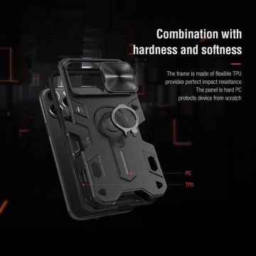 Nillkin CamShield Armor iPhone 13 Pro Max black