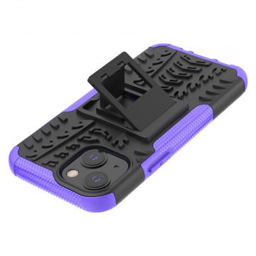 LN kuori tuella iPhone 13 Mini purple
