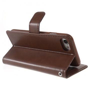 Goospery Apple iPhone 7/8/SE Flip Wallet brown