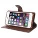 Goospery Apple iPhone 7/8/SE Flip Wallet brown