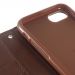 Goospery Apple iPhone 7/8/SE Flip Wallet brown