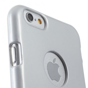 Goospery iPhone 6/6s Plus TPU-suoja rengas silver