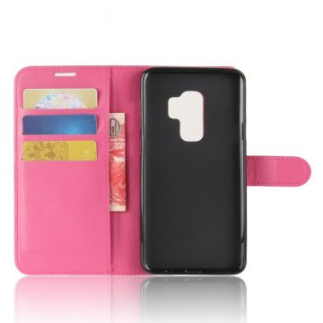 Luurinetti Galaxy S9+ Flip Wallet rose