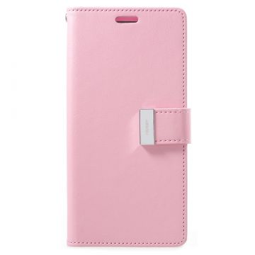 Goospery Galaxy S9+ Rich-kotelo 7 Card pink