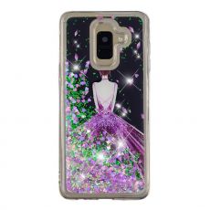 Luurinetti TPU-suoja Galaxy A6+ 2018 Glitter 1