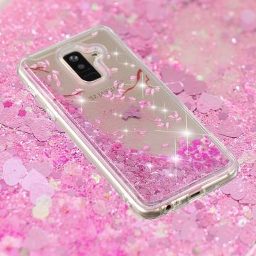 Luurinetti TPU-suoja Galaxy A6+ 2018 Glitter 2