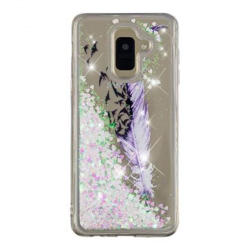 Luurinetti TPU-suoja Galaxy A6+ 2018 Glitter 7