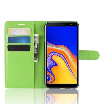 Luurinetti Flip Wallet V2 Galaxy J4+ 2018 green