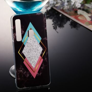 Luurinetti TPU-suoja Galaxy A9 2018 Marble #4