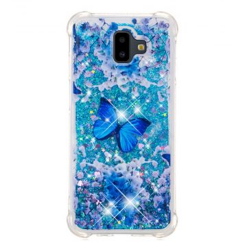 Luurinetti TPU-suoja Galaxy J6+ 2018 Glitter #1
