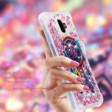 Luurinetti TPU-suoja Galaxy J6+ 2018 Glitter #7