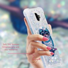 Luurinetti TPU-suoja Galaxy J6+ 2018 Glitter #9