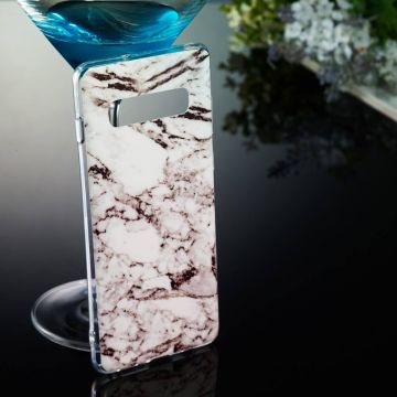 Luurinetti TPU-suoja Galaxy S10+ Marble #10