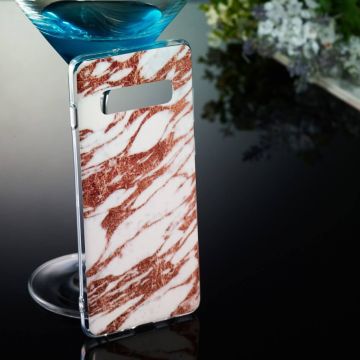 Luurinetti TPU-suoja Galaxy S10+ Marble #18