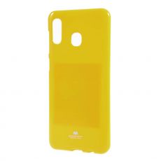 Goospery TPU-suoja Galaxy A40 yellow