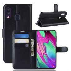 LN Flip Wallet Galaxy A40 black