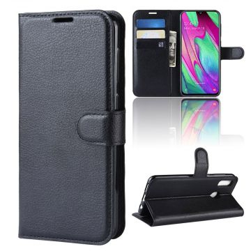 LN Flip Wallet Galaxy A40 black