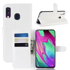 LN Flip Wallet Galaxy A40 white