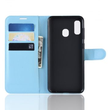 LN Flip Wallet Galaxy A40 blue