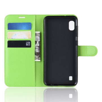 Luurinetti Flip Wallet Galaxy A10 Green