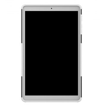 LN Galaxy Tab A 2019 (10.1") suojakuori tuella White