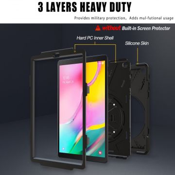LN Rugged Case Galaxy Tab A 10.1 2019 black
