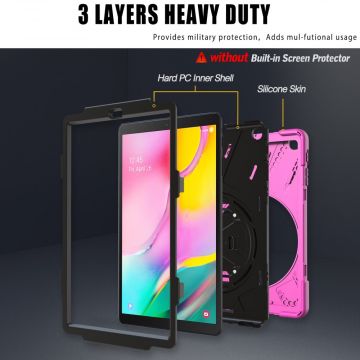 LN Rugged Case Galaxy Tab A 10.1 2019 rose