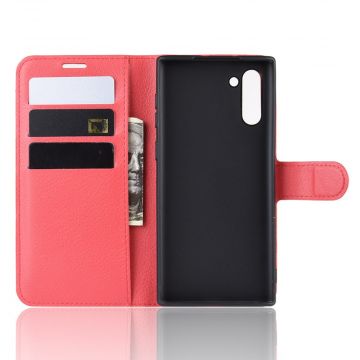 Luurinetti Flip Wallet Galaxy Note 10 Red