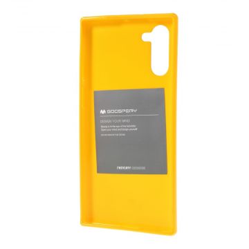 Goospery TPU-suoja Galaxy Note 10 yellow