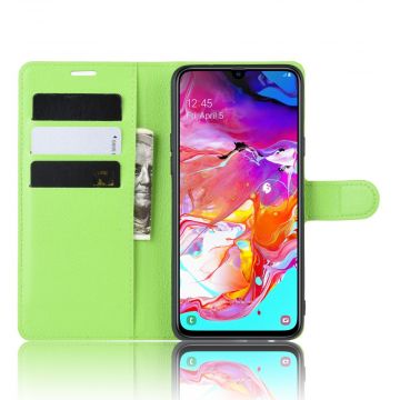 LN Flip Wallet Galaxy A20s Green