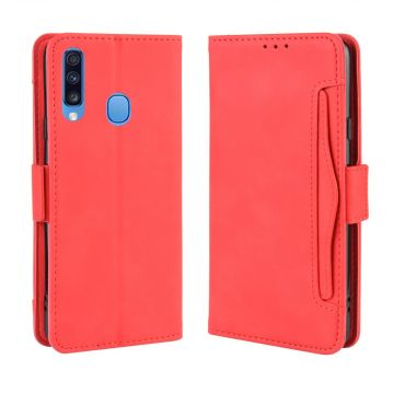 LN 5card Flip Wallet Galaxy A20s Red
