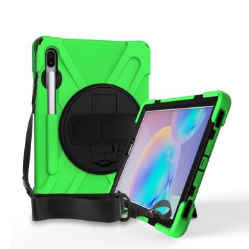 LN suojakuori+kantohihna Galaxy Tab S6 green