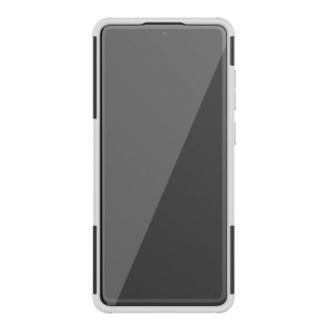LN kuori tuella Galaxy Note10 Lite white