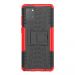 LN kuori tuella Galaxy Note10 Lite red